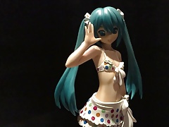 SoF miku swim wear ver2 slowmotion