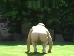 Training your slave outdoors