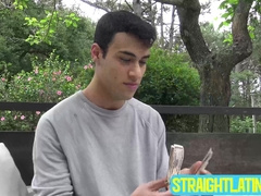 I lay down and let tattooed Ayun swallow and jerk my gigantic penis