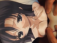 mouse pad bukkake katsura kotoha 1