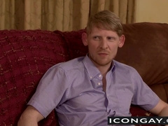 Athletic Brent desires for anal fuck with blonde Rob