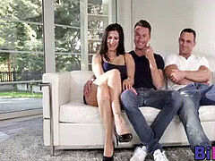 The bitch is an ornament that makes this 3some so super-steamy