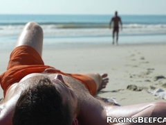 Beach bros Tryp Bates and Caden Jackson experiment together