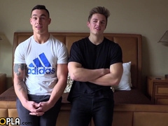 Both Had Never Done Anything with a Stud Before - Blake Michael & Travis Teen Experiment