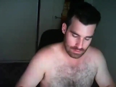 HAIRY STRAIGHT HUNK CUMS