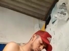 Hoy stud bare latino tugging