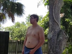 Eclipse milking outside (fuckfest magic)