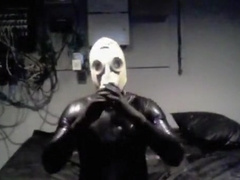 Latex Catsuit Jerkoff 4