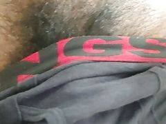 Desi Bhabhi jerk my cock in bathroom