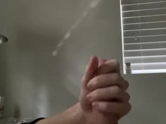 Cherry Dude Faps his Man Rod