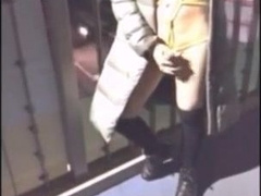 Sexy Asian CD cums in public 5