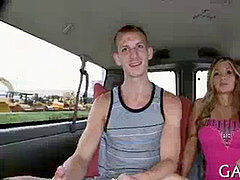 Explicit wang railing with homosexuals