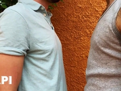 Otter Igor Lucios Pokes Sans A Condom Lovely Joe Dave From Behind In A Back Alley - PAPI