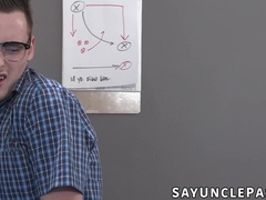 Stepbrothers Michael Del Ray and Josh Cannon in horny workout lessons