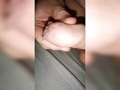 Having fun with my cock
