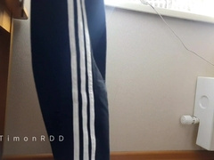 Rigid heterosexual guy pokes neighbor for unpaid debt