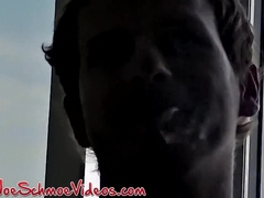 Amateurs Brian Junior and John without a condom after mutual ORAL JOB