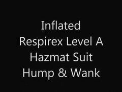 Respirex Level A Gas Tight Chemical Hazmat Suit Wank/Hump