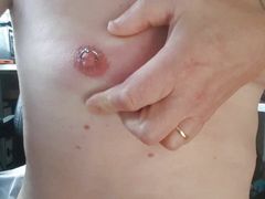 large sewing machine needles in nipples
