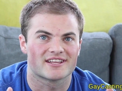 Gaycastings First-Timer Pops Stiff