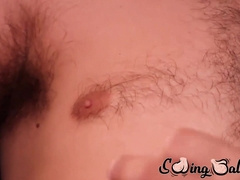 Young testical fetish men bouncing big balls while jerking