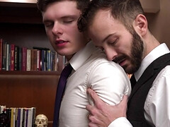 Tucker Barrett knows how to properly tease and please him