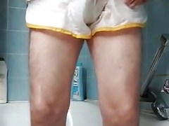 Shorts duschen