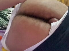 Fingering and spanking my Fucken big ass