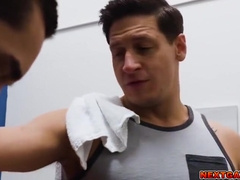 Dalton Riley And Andrew Miller In And Coach Have Anal Sex In Gym