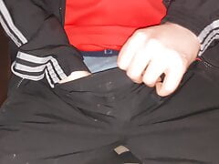 BOY CUMMING OVER TRACKIES