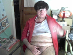 Scorching punk otaku wanks and jizz