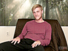 Blonde gay, old gay couple, young blonde