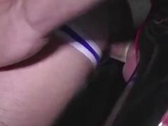 Hardcore gay sex during a BDSM session