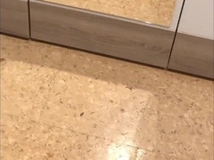 furry nubile wanking in the mirror