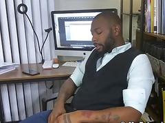 Hot hunk feet worshiped while jerking