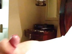Attempt at Cum Fountain, too thick