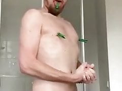 Ich habe trotz Weihnachten hart trainiert