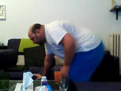 Chubby sucking daddy's dick