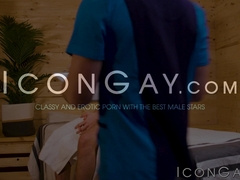 Adele Sins releases stress and cum in the sauna with Enzo Muller