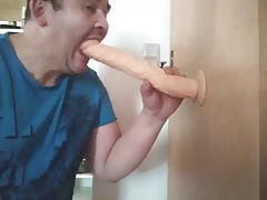 Stefan Recknagel anal mit 33cm dildo