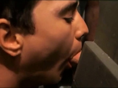 Glory hole and bathroom frot and suck 12