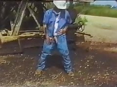 hot worker at the oil rig