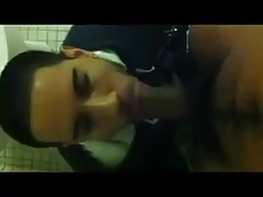Sucking black meat