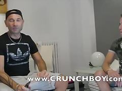 twink fucked bareback creampie by xxl cock