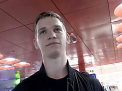 Slim Czech hottie cums during POV anal sex