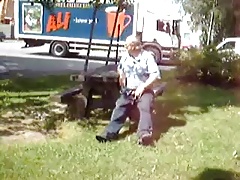 Old Man Jerks In The Park