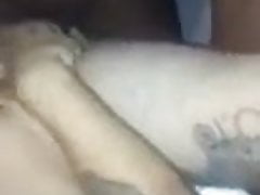 BBC fucking a tattooed white boy