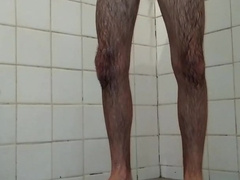 Magrinho tomanho banho de cueca branca