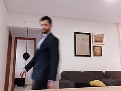 Suits and leather - your handsome neighbor has a secret kink