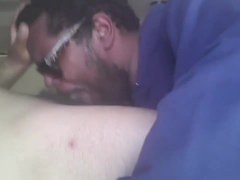 Fat Gay From The Gym Wants To Suck Dick And Get Trained To Give Oral Sex